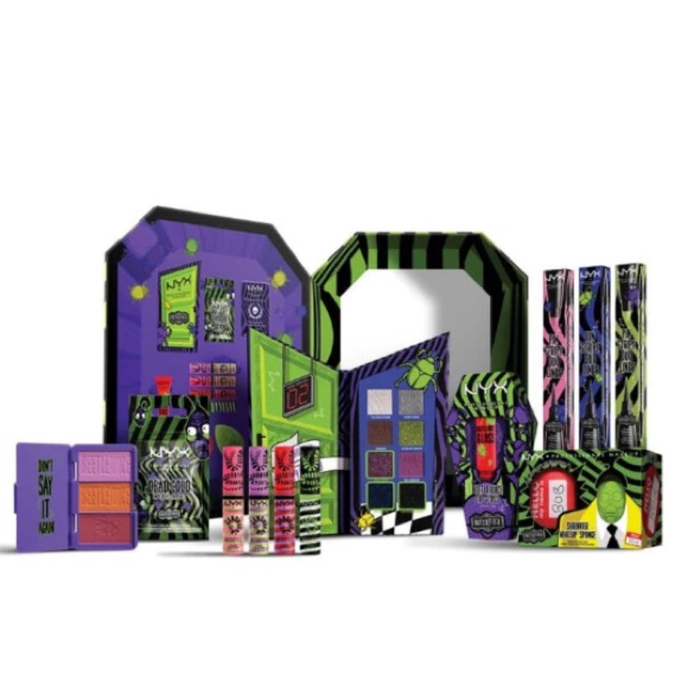 NYX BEETLEJUICE LIMITED-EDITION COLLECTION PR VAULT MAKEUP KIT COLLECTION
